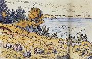 Paul Signac The coastal path oil painting on canvas